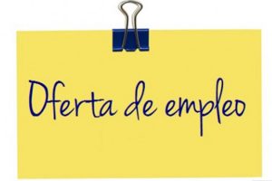 Imagen de OFERTA DE EMPLEO PERSONAL DE SERVICIOS: Comedor.